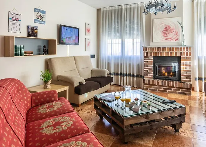 Lägenhet Gran Con Jardin A 55 Min De Madrid Wifi Free Aparca En La Puerta *